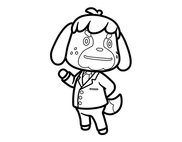 64 Coloring Pages Animal Crossing  Latest