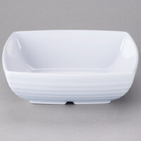 GET ML-67-W Milano White 2.5 Qt. Square Bowl