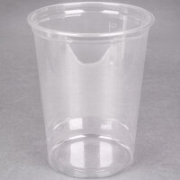 Choice 32 oz. Ultra Clear Recycled PET Plastic Round Deli Container - 500/Case