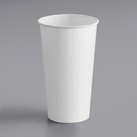 Choice 20 oz. White Poly Paper Cold Cup - 1000/Case