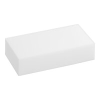 Lavex 4 3/4" x 2 1/2" x 1" White Eraser Sponge - 6/Pack