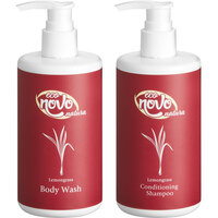 Noble Eco Novo Natura Hotel and Motel Conditioning Shampoo and Body Wash Kit - 20/Case