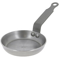 de Buyer Mineral B Element 4 11/16" Carbon Steel Egg / Pancake Pan 5612.12