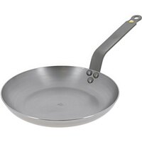 de Buyer Mineral B Element 11 1/8" Carbon Steel Omelette Pan 5611.28