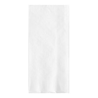 Tork Universal 15" x 17" 1-Ply White 1/8 Fold Dinner Napkin - 3000/Case