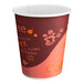 A white paper Choice hot cup with a coffee print on it.