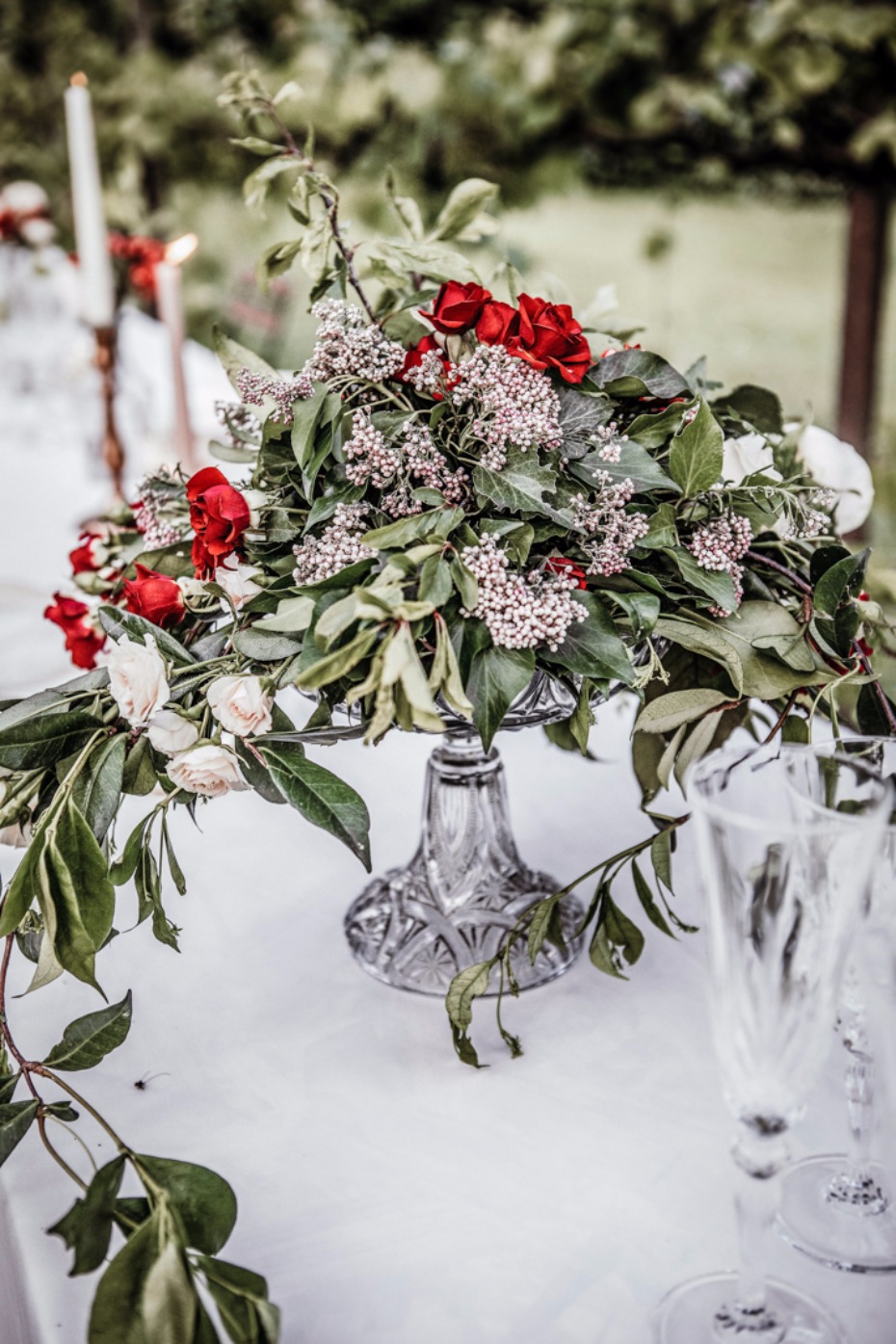 wedding centerpiece gone wild