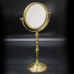 Brass Makeup Mirror