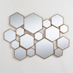 Hexagon Shaped Mirrors