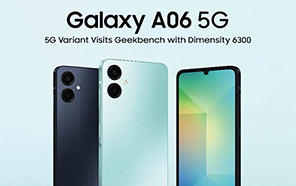 Samsung Galaxy A06 5G Variant Visits Geekbench; Dimensity 6300 & One UI 7 Confirmed  