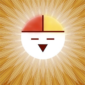 Hopi sun symbol