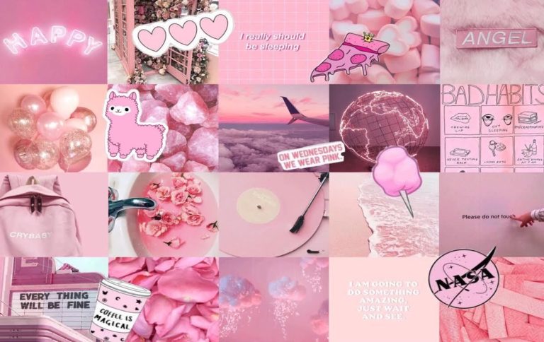 Desktop Pink Aesthetic Wallpaper | WhatsPaper