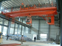 QZ Model Grab Double Girder Overhead Crane