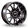 18 Inch BBS CH Black Alloy Wheels