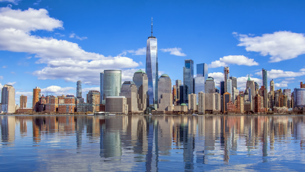 NYC skyline canva pro