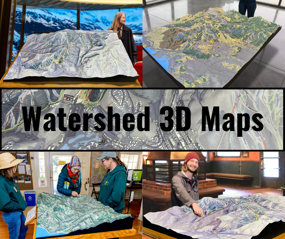 Shatt al-Arab Watershed Map - WhiteClouds image.