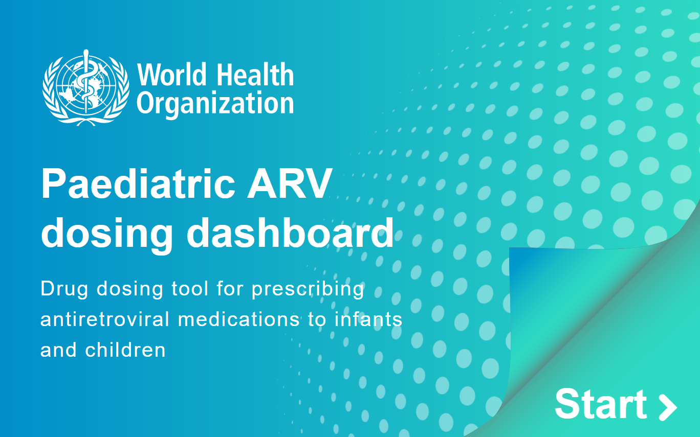 WHO Paediatric ARV dosing dashboard