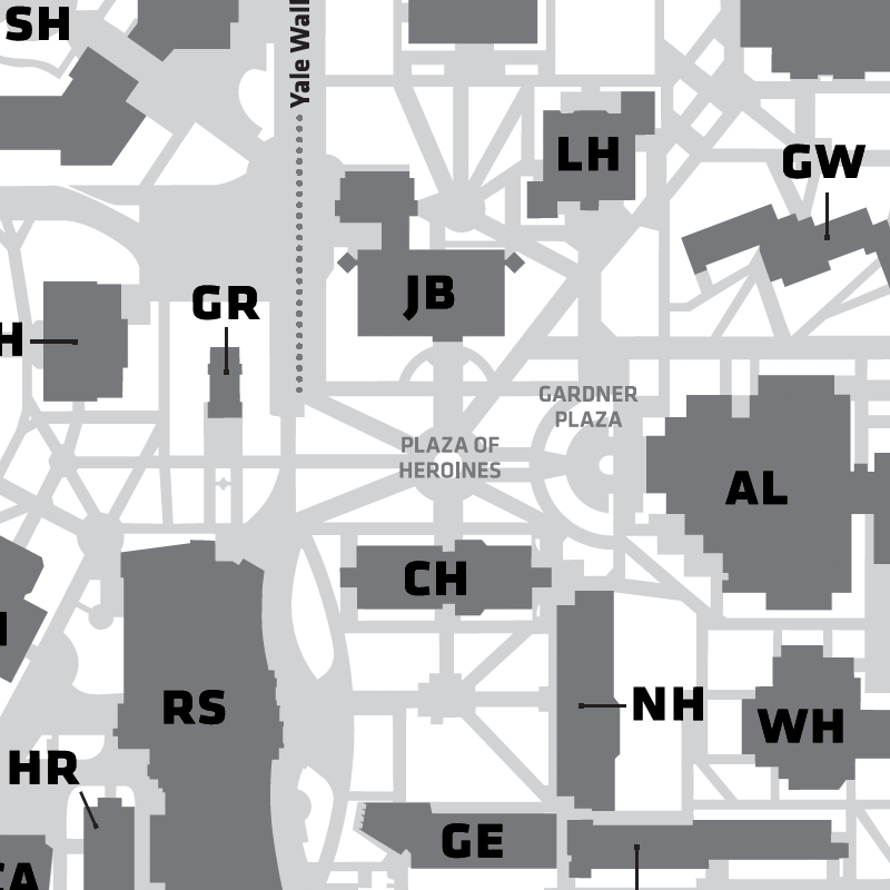 Campus building codes map