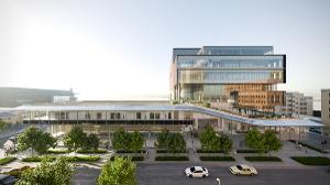 Wichita Biomedical Campus looking south