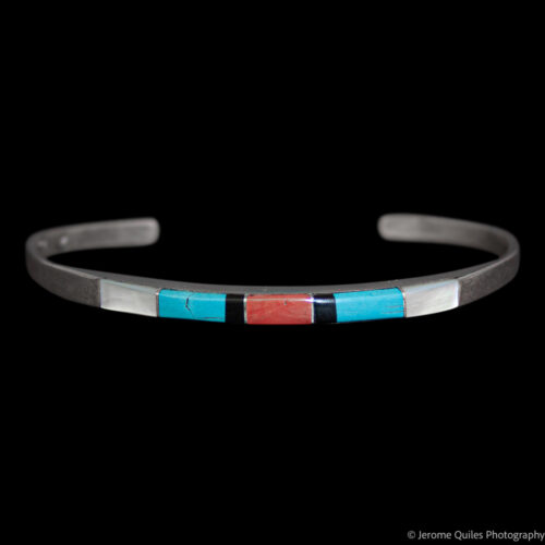 Slim Zuni Inlay Bracelet