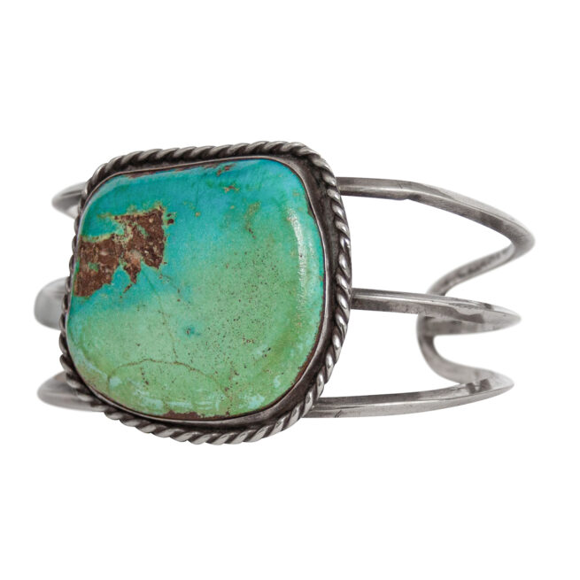 1950s Turquoise Gradient Bracelet - Image 3