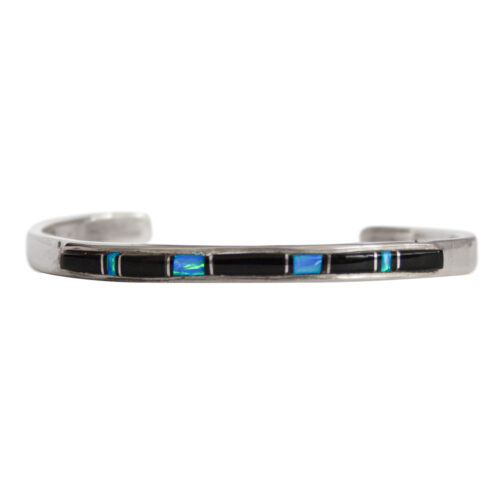 Jet Opal Zuni Bracelet