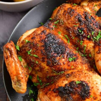 Spatchcock Chicken Recipe (Oven and Grilled)