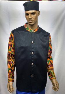 African-Kente-Neru-Shirt