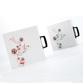 Sample ring binder box with handle -Win-Ter Printing