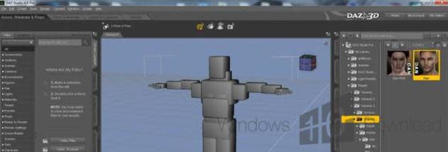 DAZ Studio screenshot