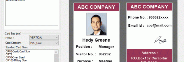 ID Cards Maker Corporate Edition screenshot