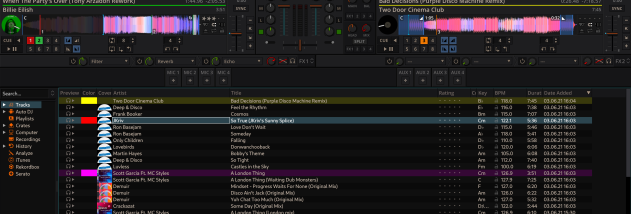 Mixxx screenshot