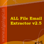 Windows 10 - ALL File Email Extractor Pro 2.5.1 screenshot