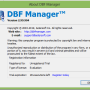 Windows 10 - DBF Manager 3.12.321 screenshot