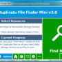 Windows 10 - Duplicate File Finder Mini 7.0 screenshot