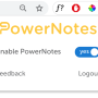 Windows 10 - PowerNotes for Chrome 0.86.2 screenshot