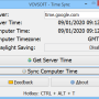 Windows 10 - VOVSOFT - Time Sync 2.7 screenshot