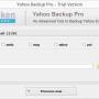 Windows 10 - Yahoo backup Pro Software 1.0 screenshot