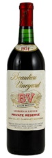 1974 Beaulieu Vineyard Georges de Latour Private Reserve Cabernet Sauvignon