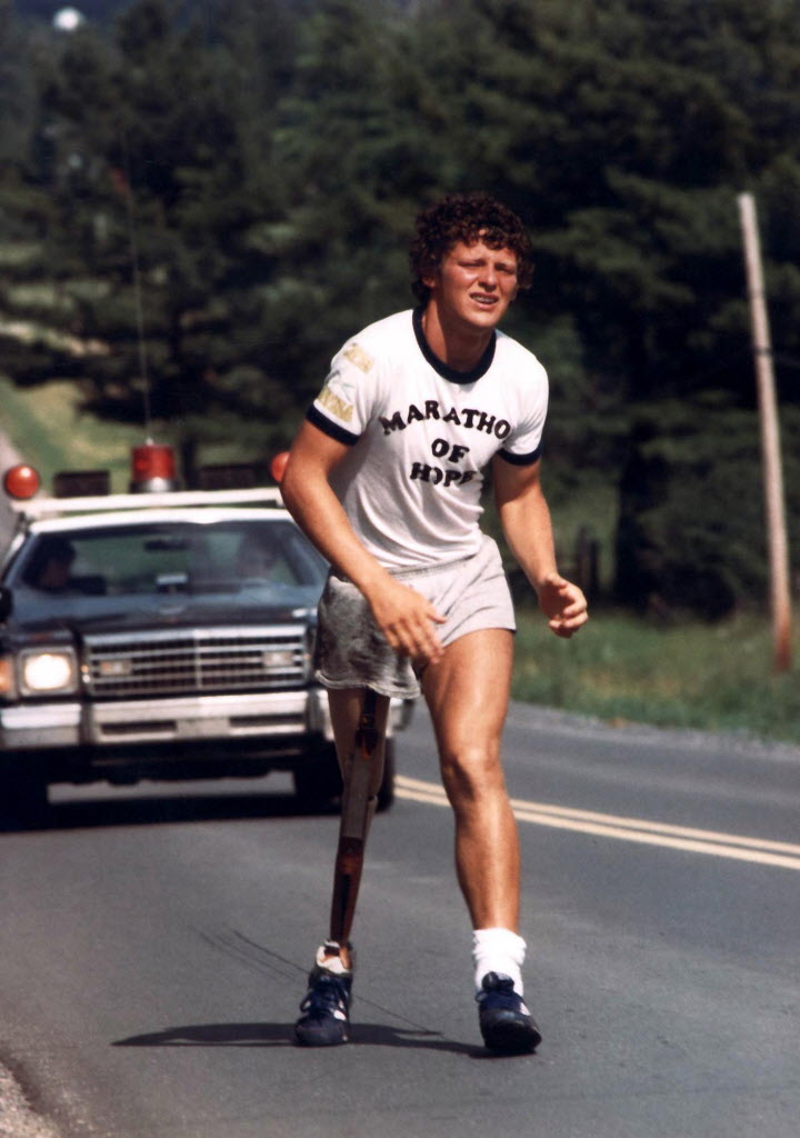 Canadian Press files
Terry Fox’s courage and tenacity inspired people around the world.