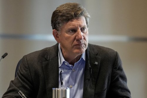 FILE - President and CEO of the Tennessee Valley Authority Jeff Lyash listens during a board of directors meeting Wednesday, May 8, 2024, in Nashville, Tenn. (AP Photo/George Walker IV, File)