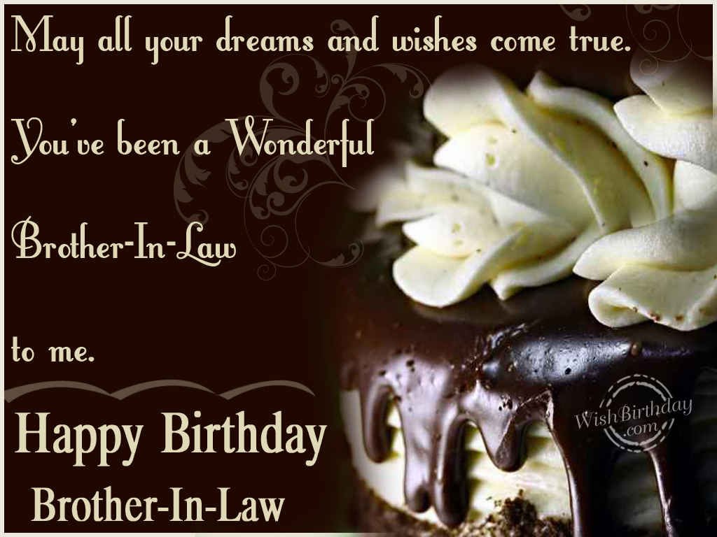 Wishing You A Very Happy Birthday Brother-In-Law - Birthday Wishes ...