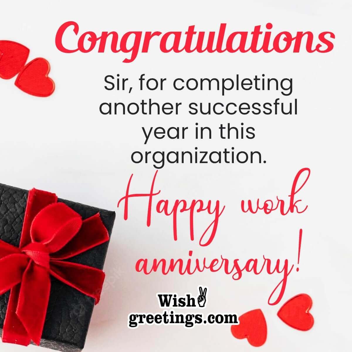 Work Anniversary Wishes For Boss: Inspiring Greetings