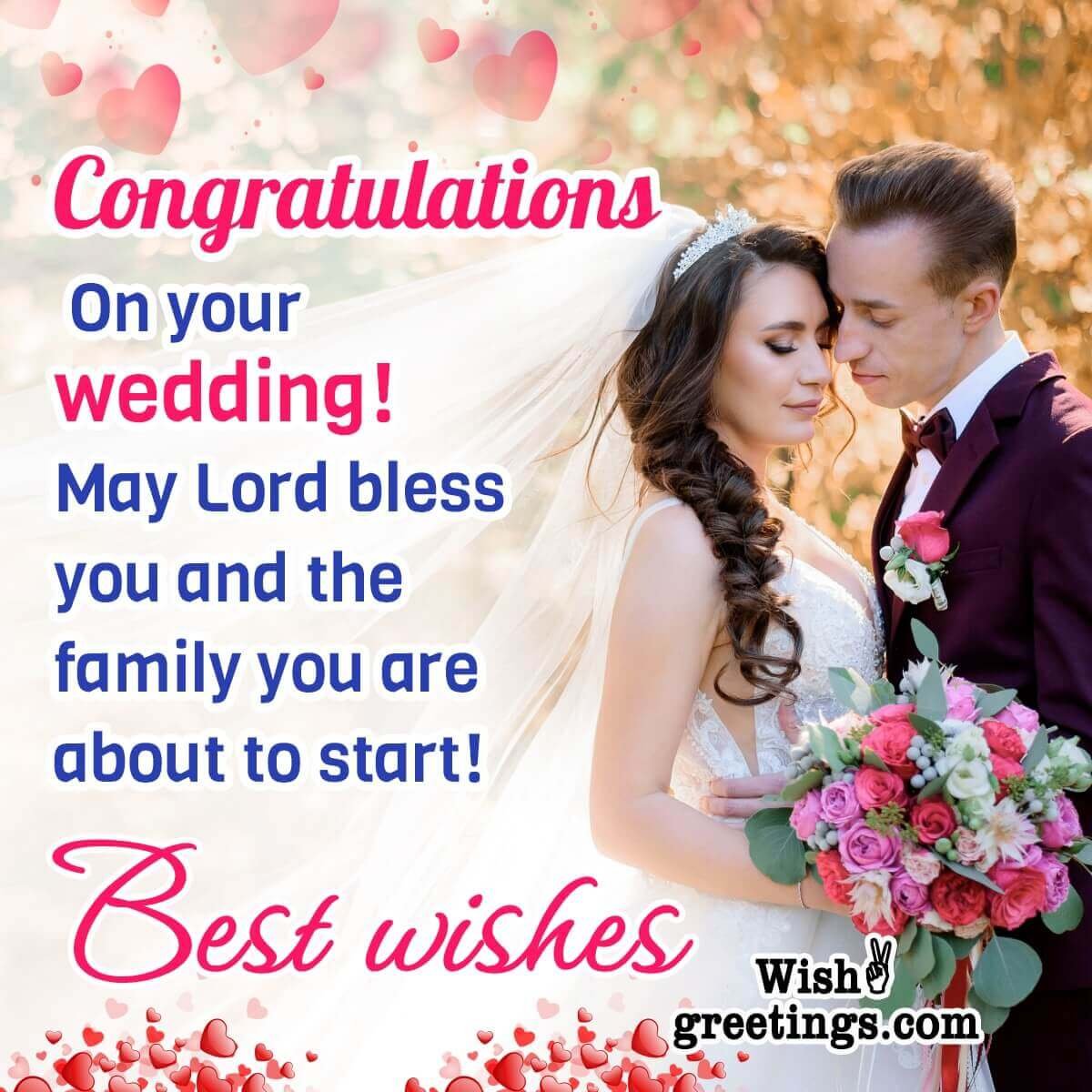 Christian Wedding Wishes - Wish Greetings