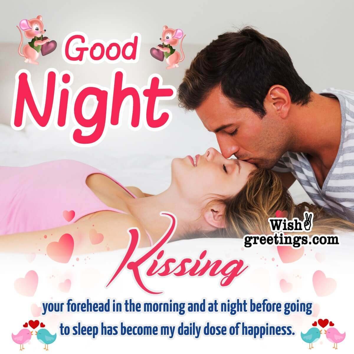 Wonderful Good Night Wish Pic For Gf