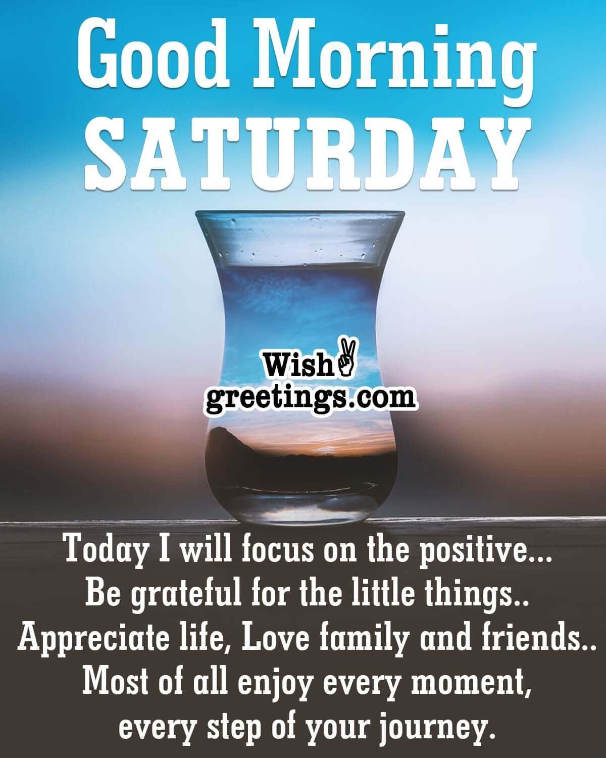 Best Saturday Morning Wishes Quote - Wish Greetings