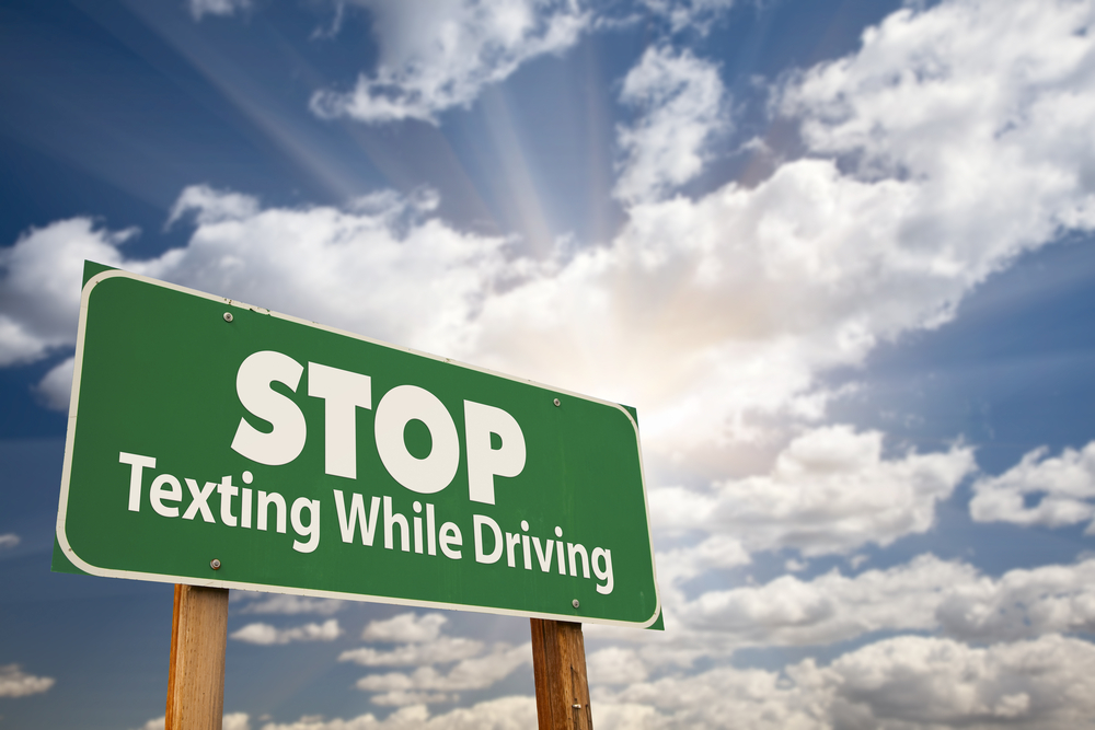 Stop texting while driving