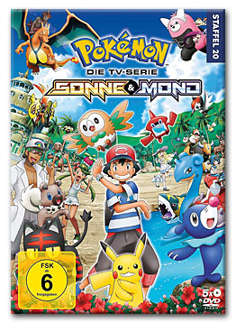 Pokémon: Staffel 20 - Sonne & Mond (5 DVDs)