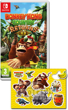 Donkey Kong Country Returns HD (inkl. Magnet Sheet)