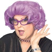 The Dame Purple Wig (Dame Edna)